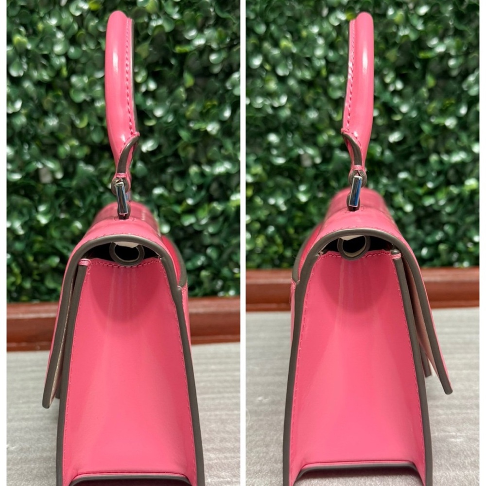 Tory Burch MINI Bon Bon Spazzolato Mini Top Handle - Picture 5 of 11
